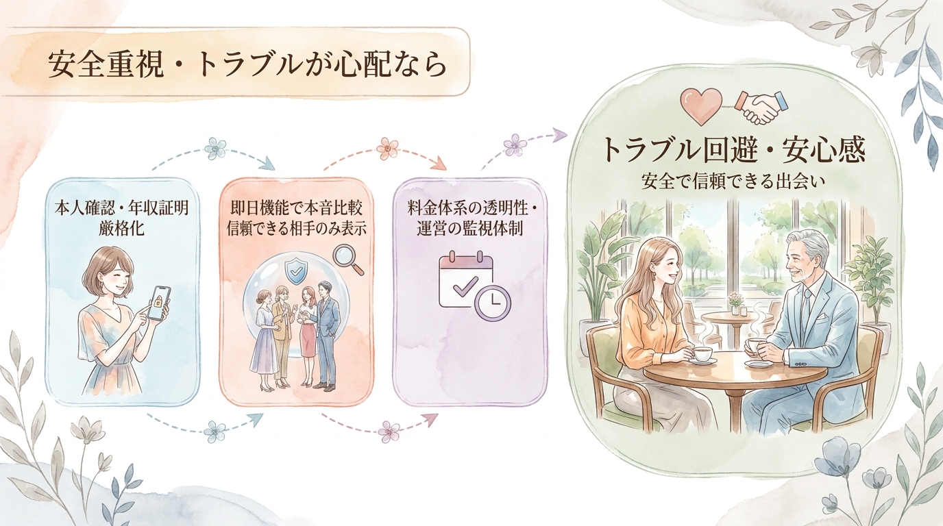 安全重視・トラブルが心配なら
