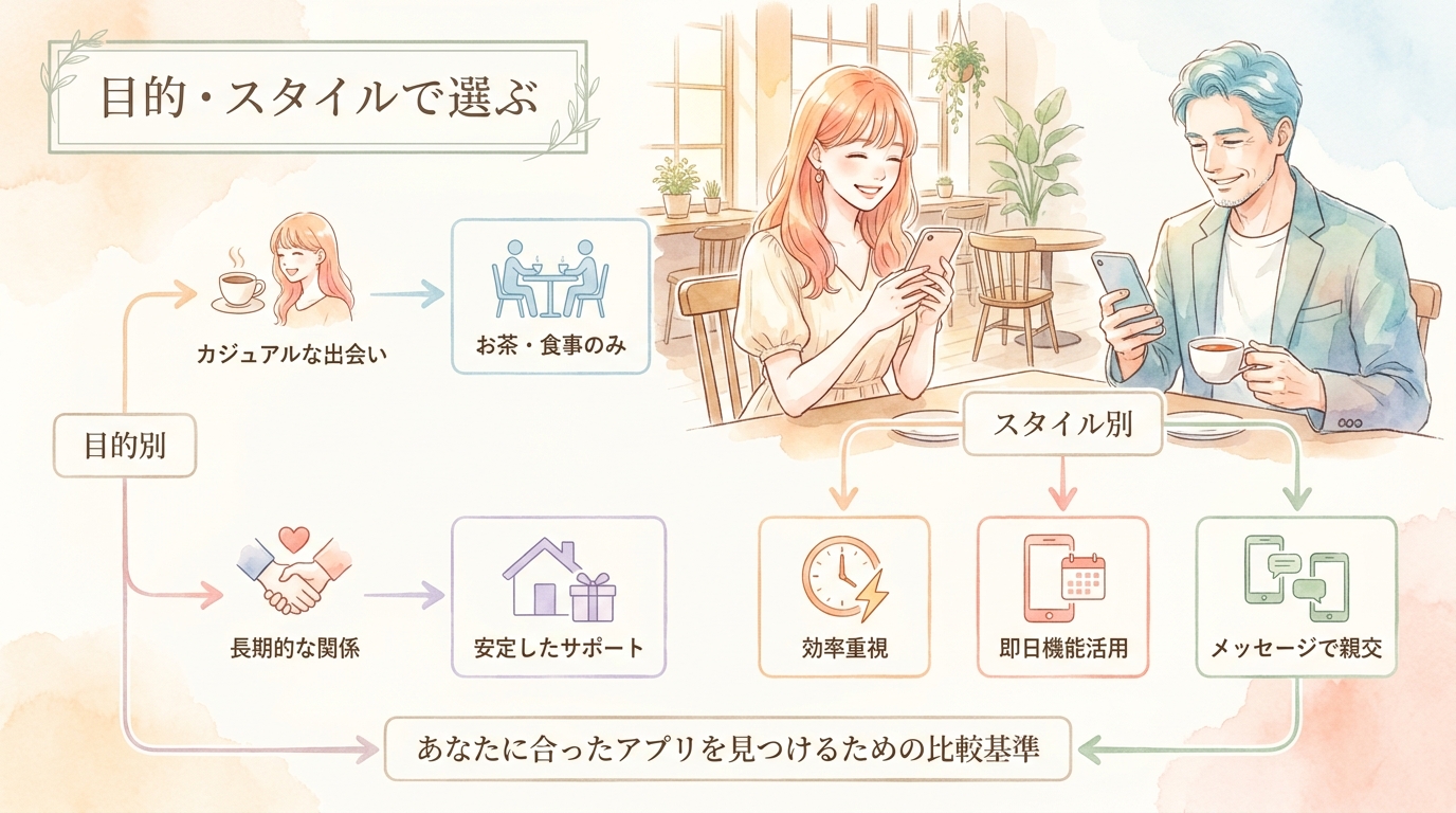 目的・スタイルで選ぶ