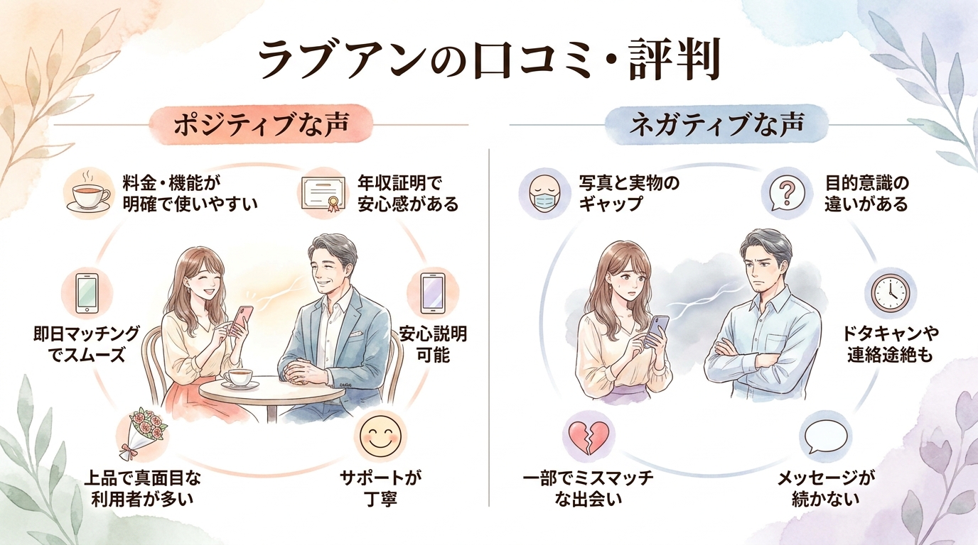 ラブアンの口コミ・評判